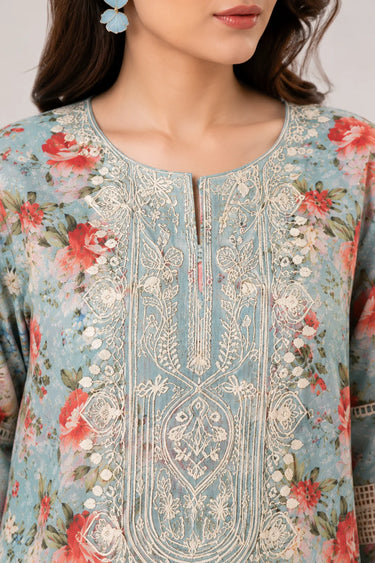 3 Piece - Embroidered Lawn Suit