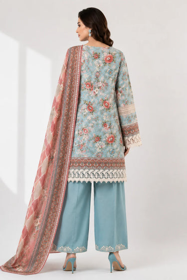 3 Piece - Embroidered Lawn Suit