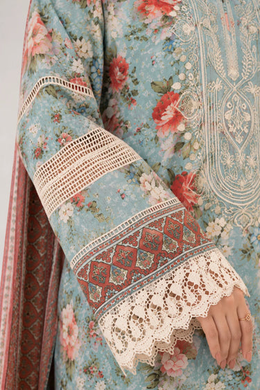 3 Piece - Embroidered Lawn Suit
