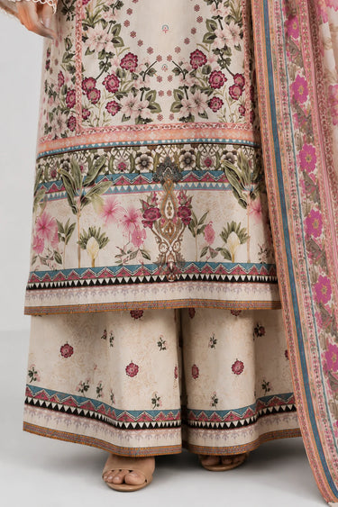 3-Piece - Printed Lawn Suit