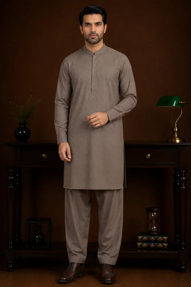 Men's Wash & Wear Kameez Shalwar