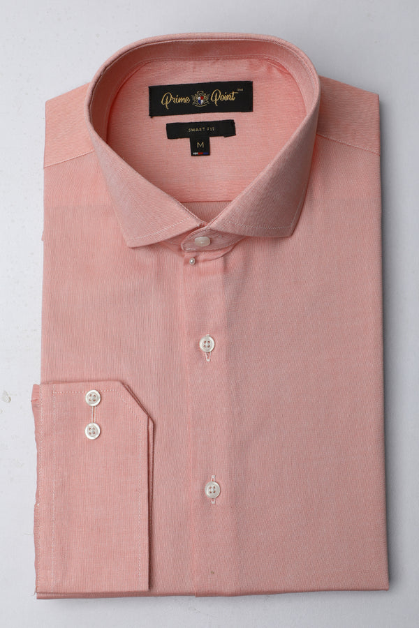 Pink Textured Casual Shirt For Men - Prime Point Store