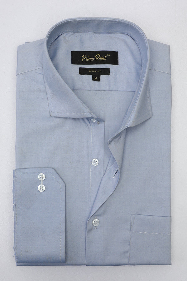Light Purple Plain Formal Shirt For Men - Prime Point Store