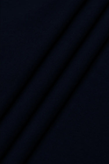 Men's Unstitched Cotton Fabric - NAVY BLUE