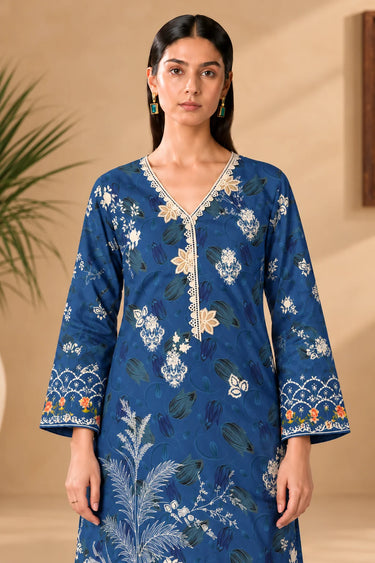 2-PIECE - PRINTED ARABIC LAWN SUIT