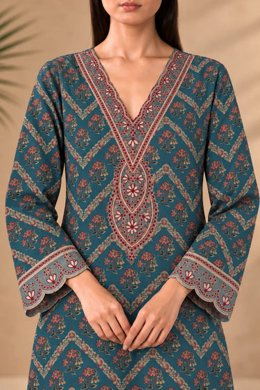 2-PIECE - PRINTED ARABIC LAWN SUIT