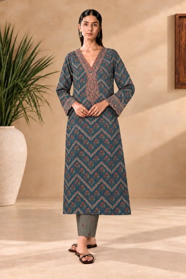 2-PIECE - PRINTED ARABIC LAWN SUIT