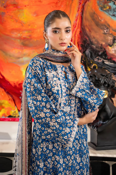 3 Piece - Embroidered Lawn Suit