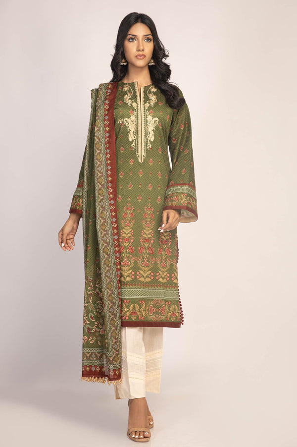 LAWN Printed Embroidered 2 pcs - Prime Point Store