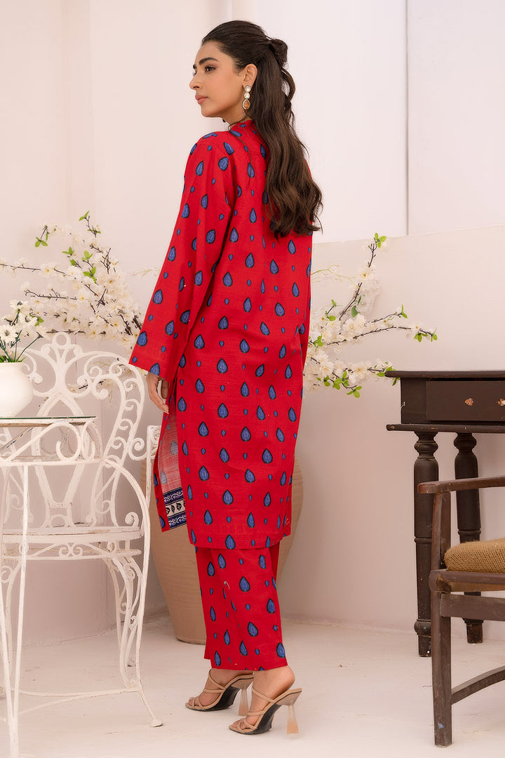 2 Pc Stitched Khaddar Printed Suit - Prime Point Store