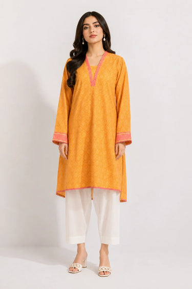 1 Piece - Printed Cambric Shirt