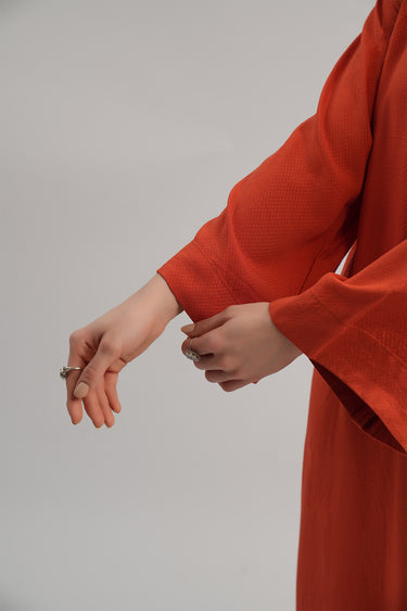 2 Pc Dobby Dyed Stitched Suit