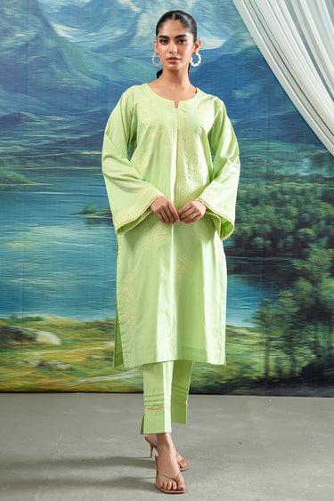 2 Piece - Embroidered Lawn Suit