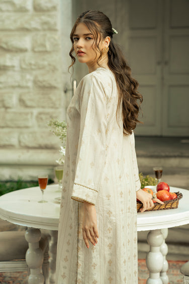 2 Piece - Embroidered Jacquard Suit