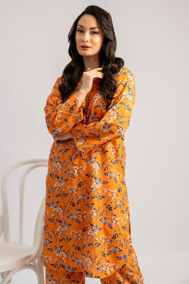 2 Pc Printed Lawn Stitched Suit