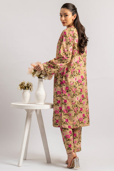 2 Pc Lawn Printed Stitched Suit