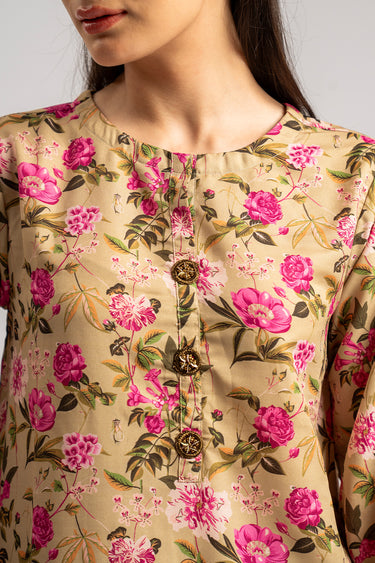 2 Pc Lawn Printed Stitched Suit