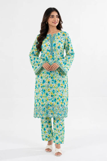 2 Piece -  Printed Lawn Suit