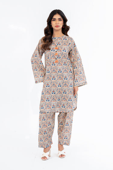 2 Piece - Printed Lawn Suit