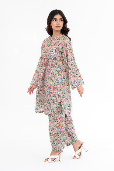 2 Piece - Printed Lawn Suit