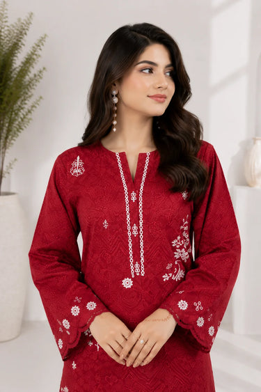2 Piece - Embroidered Lawn Suit