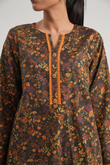 2 Piece - Printed Lawn Suit