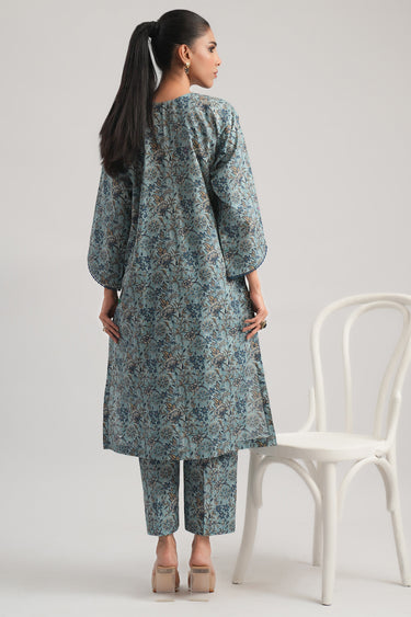 2 Piece - Printed Lawn Suit