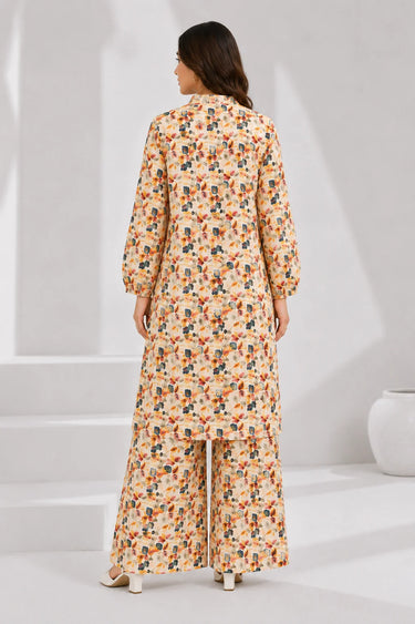 2 Piece - Printed Cotton Lawn Suit