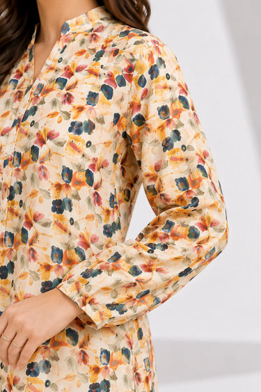 2 Piece - Printed Cotton Lawn Suit