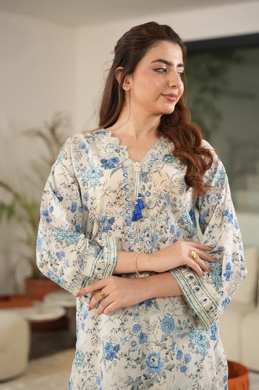 2 Piece - Embroidered Lawn Suit