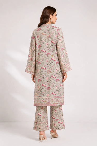 2 Piece - Printed Cambric Suit