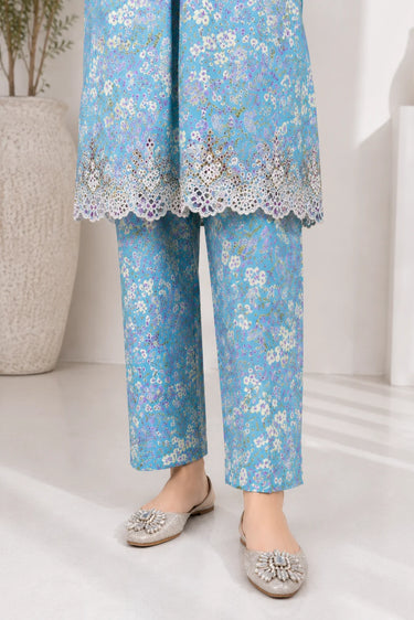 2 Piece - Embroidered Cotton Lawn Suit