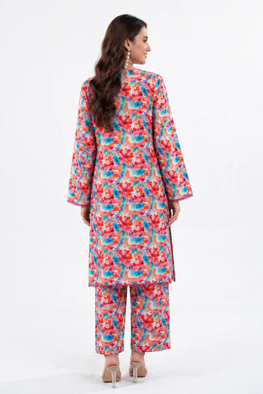 2 Piece -  Printed Lawn Suit