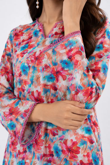 2 Piece -  Printed Lawn Suit