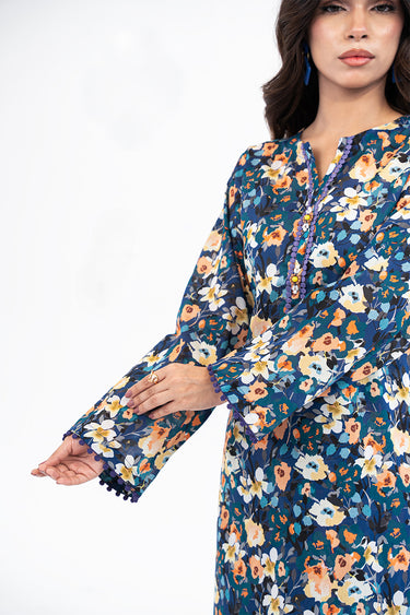2 Piece - Printed Lawn Suit