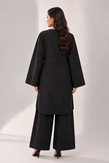 2 Piece - Embroidered Cambric Suit