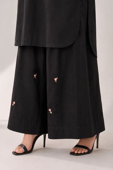 2 Piece - Embroidered Cambric Suit