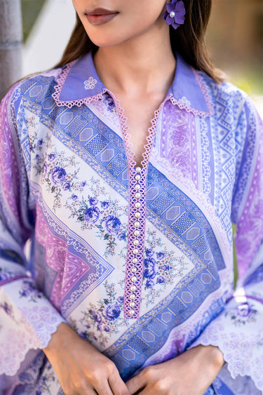 2 Piece - Printed Arabic Lawn Suit