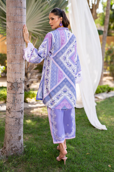 2 Piece - Printed Arabic Lawn Suit