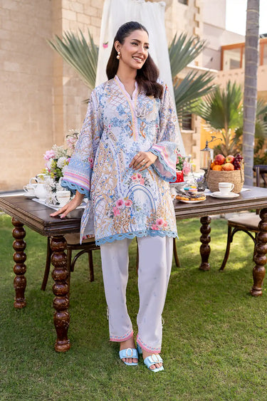 2 Piece - Printed Arabic Lawn Suit