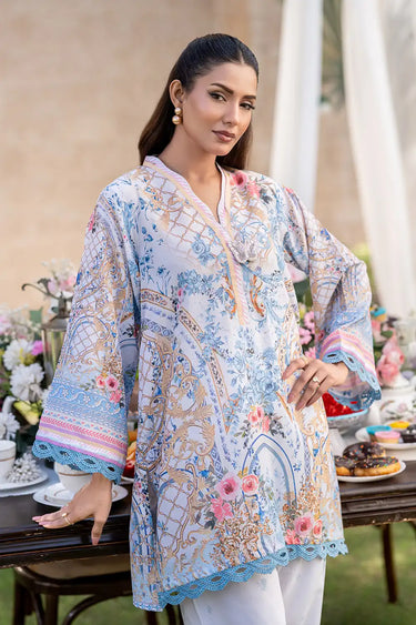 2 Piece - Printed Arabic Lawn Suit