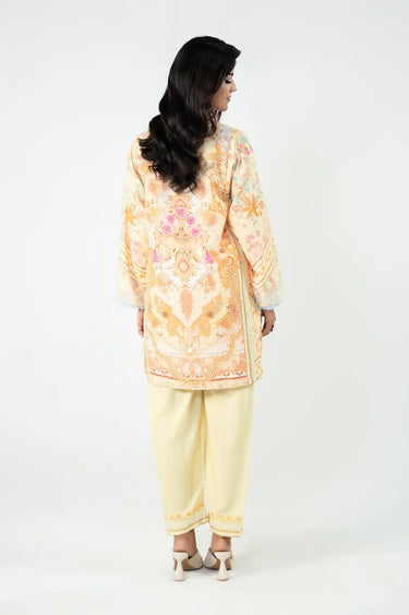 2 Piece - Printed Arabic Lawn Suit