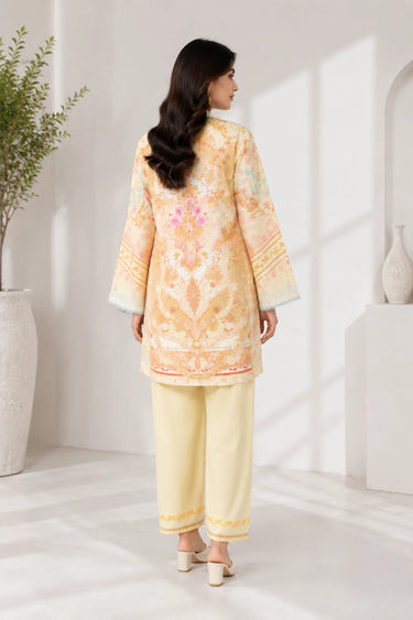 2 Piece - Printed Arabic Lawn Suit