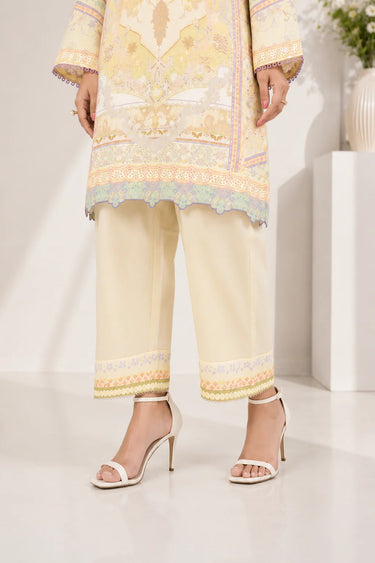 2 Piece - Printed Arabic Lawn Suit