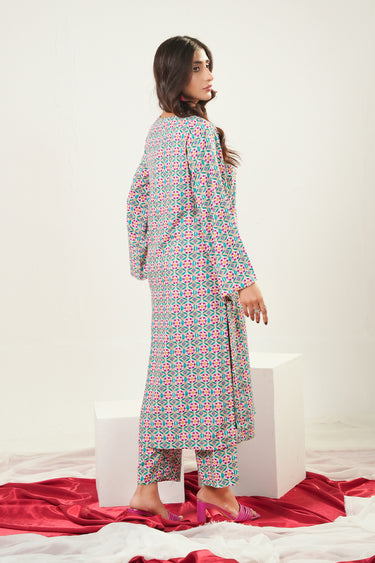 2 Piece - Printed Lawn Suit