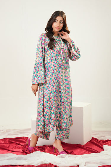 2 Piece - Printed Lawn Suit