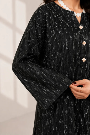 2 Piece - Printed Linen Suit