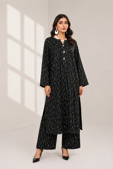 2 Piece - Printed Linen Suit