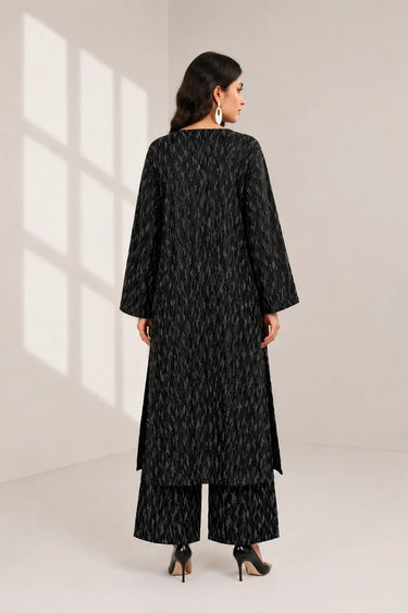 2 Piece - Printed Linen Suit