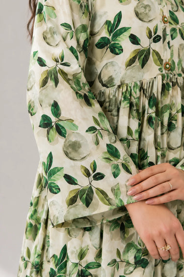 2 Piece - Printed Linen Suit